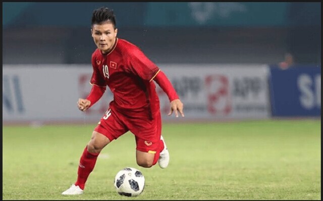 Thành tích đạt được bởi cầu thủ Quang Hải.