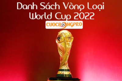 Công bố các đội có trong danh sách vòng loại World Cup 2022