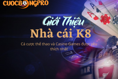 K8 – Nhà cái uy tín số 1 tại thị trường Việt Nam